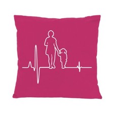 Kissen mit Spruch und Füllung