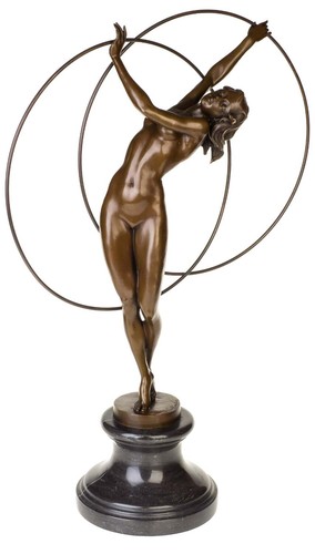 Bronzeskulptur erotische kunst - erotische,