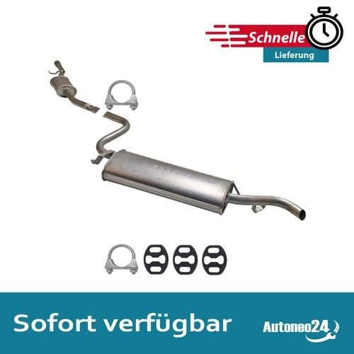 Endschalldämpfer für fiat - für,