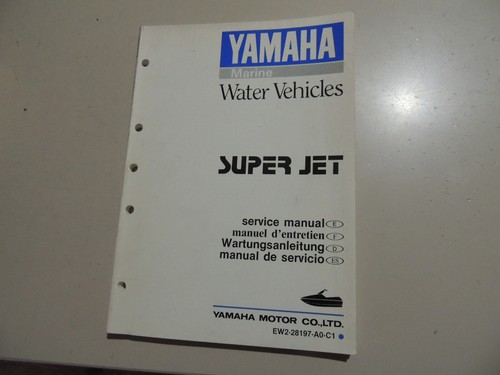 Yamaha jet ski super - yamaha,