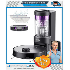 EUREKA E10s DE Saug- & Wischroboter + beutelloser Multi-Zyklon-Absaugstation ...