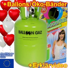 Ballongas herzballons - +,
