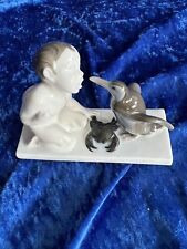 Jugendstil  Rosenthal Figur Porzellan Figur Brotneid Ferdinand Liebermann