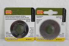 PROXXON Set 28011 Hartmetall-Sägeblatt Durchmesser 50mm für KS230 +28014