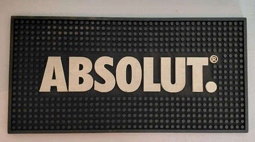 Absolut vodka barmatte bar - absolut,