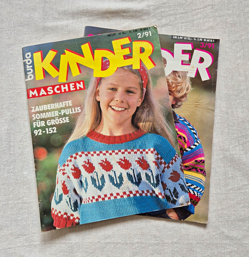 Burda kinder maschen - burda, 2/91