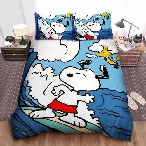 Snoopy freunde bettwäsche - &,