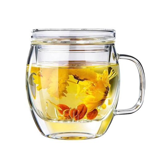 Teetasse mit sieb deckel - sieb,