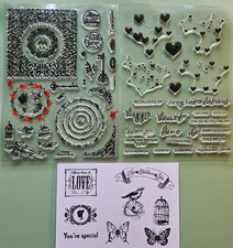 * Clear Stamps * Vintage * Herzen *