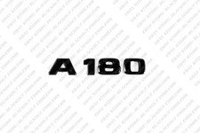 Gloss Black Trunk Emblem Badge