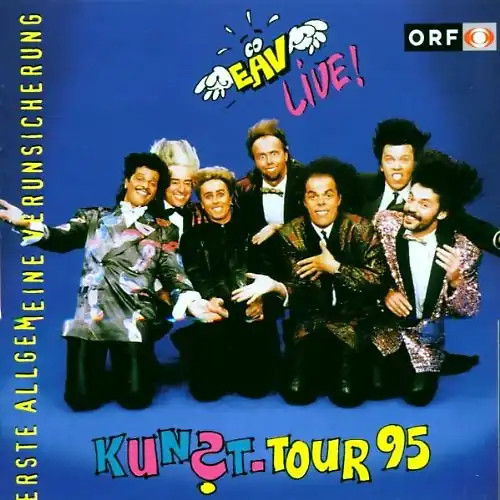 Eav live kunst - kunst-tour, '95
