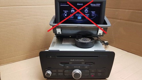 Radio audi navigation - cd,