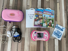 MobiGo 2 Konsole Vtech Lerncomputer für Kinder + viel Zubehör