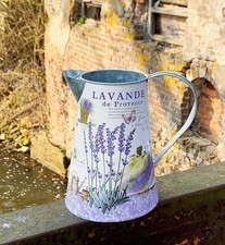 Deko Krug Zink Lavendel