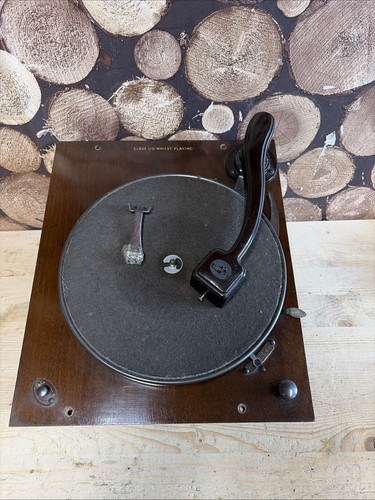 Hmv radiogram deck - hmv,