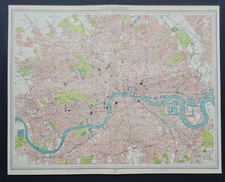 Antiker Plan von London von