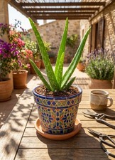 Echte Aloe Vera medizinisch