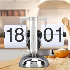 Flip Clock Retro Digital Flip Down Clock Retro Auto Flip Clock Schreibtisch Uhr
