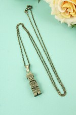 Konplott Kette silber lang mit Anhänger Turkman neu