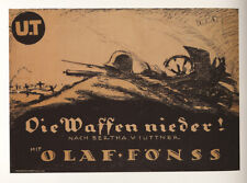 Die Waffen nieder Olaf Fönss Krieg Soldaten Robert Leonard Werbung 1231