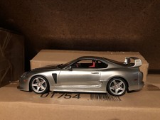 Toyota supra mk4 TRD 3000 GT 1:18 otto Models Mit OVP Silver