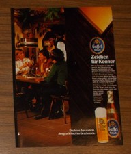 Seltene Werbung GAFFEL KÖLSCH - Zeichen für Kenner 1981