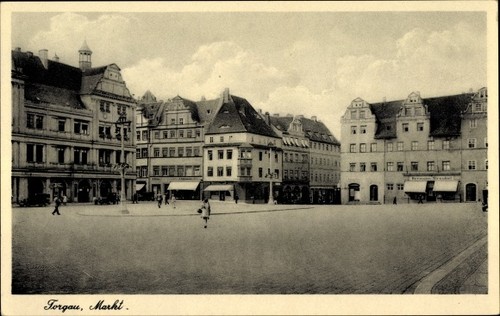Torgau der elbe - ak,