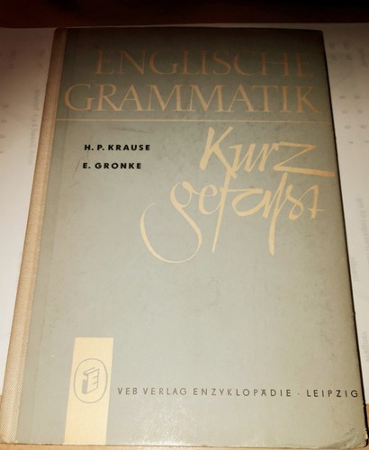 Englische grammatik kurz - grammatik,