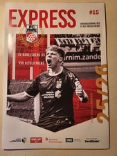 Fußball programmheft rot - fußball,