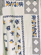 Alte Tischdecke Handarbeit