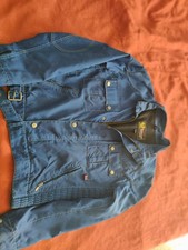 Belstaff Herren Jacke - Gr. XXL - blau - Union Jack - Heritage Original