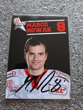 Marco Nowak DEG / Düsseldorfer EG Laminiert Weißes Trikot