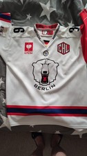 Eisbären Berlin Game Worn Trikot CHL mit Zertifikat XL