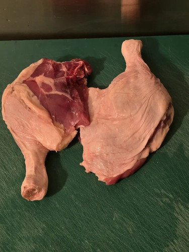Entenkeule von enten aus - entenkeule,