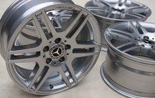 Orig. 17 Zoll AMG Felgen 7,5 + 8,5x17 Mercedes W204 S204 C204 W209 R171 C-Klasse