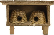 Krippenzubehör Bienenhaus aus