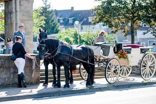 Kutsche landauer hochzeit - landauer,