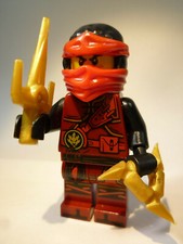 LEGO® Ninjago: Kai + Wurfstern Dolch rot gold Ninja Ninjago - #1