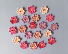 20 Blumen Rosatöne rosa