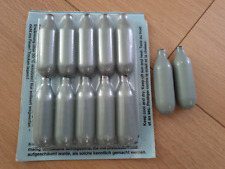 Sahne Einweg Kapseln, Oneway bulbs, berndorf kayser, original 80er Jahre, 12 Stk