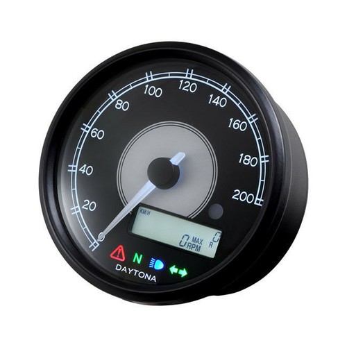 Velona tacho 80mm schwarz - 80mm,,