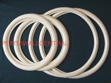 Satz weisswandringe 2x - er,