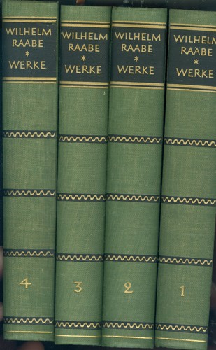 Raabe wilhelm werke - in, vier