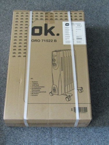 Oro 71522b ölradiator - 71522b,