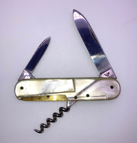 Vintage taschenmesser perlmutt - taschenmesser,