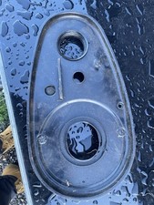 Velocette Oldtimer Motorrad inneres Primärkettengehäuse Gehäuse gebraucht original sauber