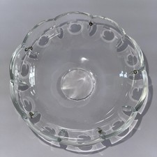 Kristall Glas Tropfschale für