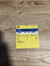 Sammler Ticket CL Arsenal FC - FC Bayern München 26.11.2025 Ausdruck