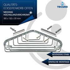 tecuro Eck-Seifenkorb offen