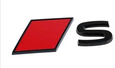 Original Audi Schriftzug S /Sline mit Audi Sport Raute - Neu & ovp -